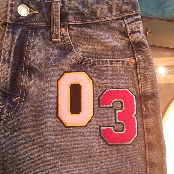 Wild Fable Womens Jeans Mini Skirt Butterfly, 03, "Out of this world", NWT Sz.0 - Picture 8 of 14